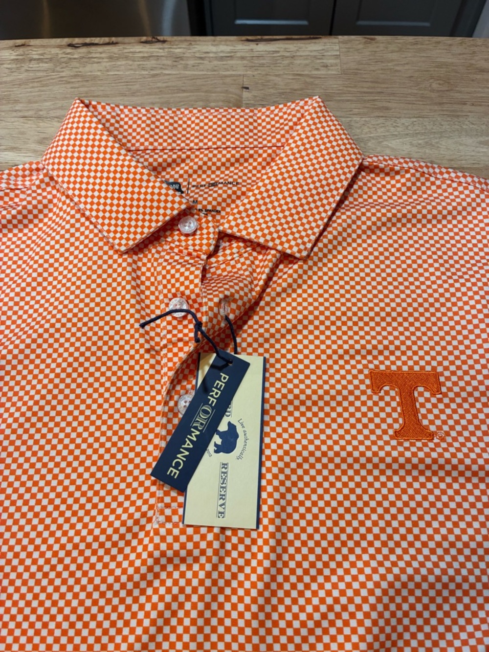 Onward Reserve Performance Polo Tennessee Vols Volunteers  M BNWT Golf Rare C98